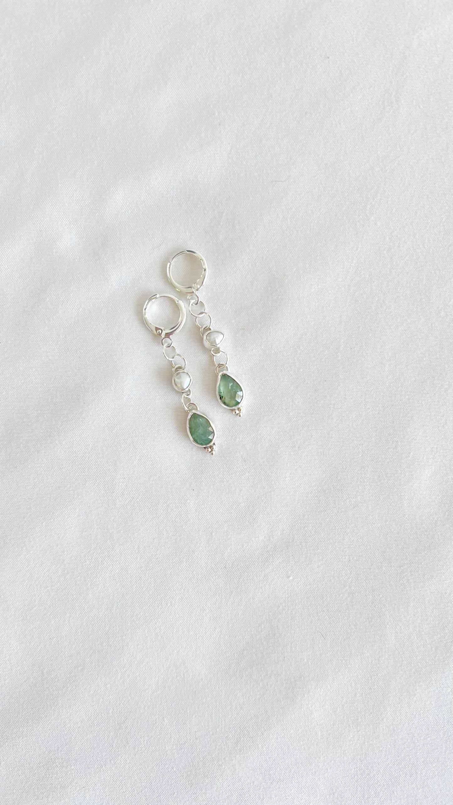 Mint Kyanite Earrings