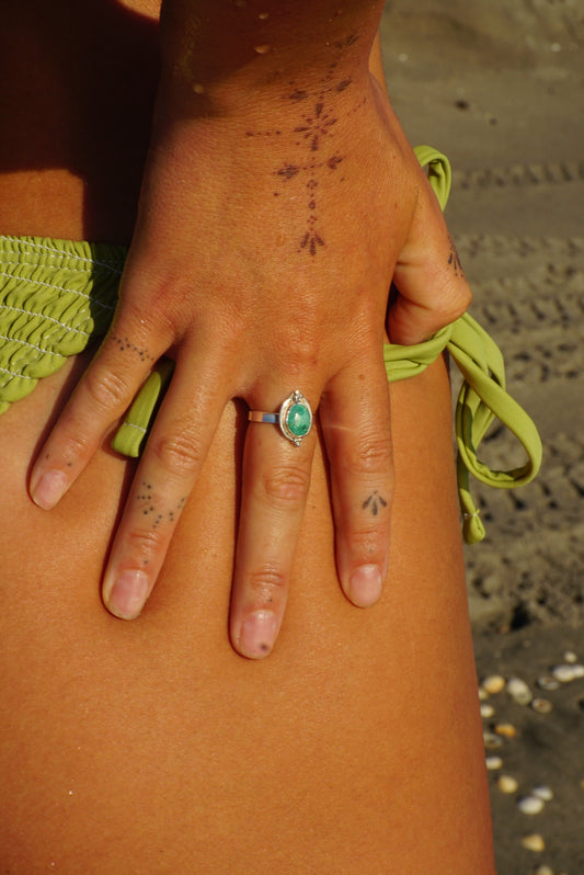 Tibetan Turquoise Ring