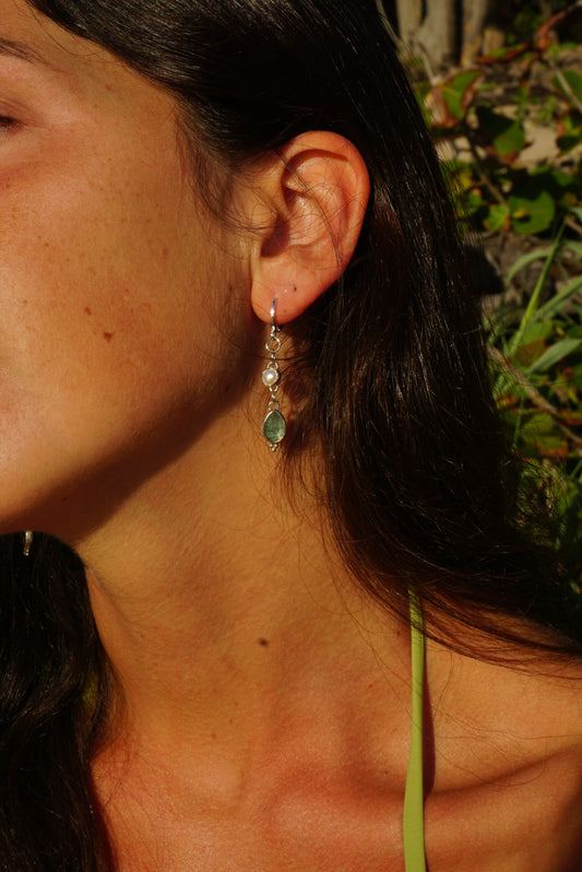 Mint Kyanite Earrings