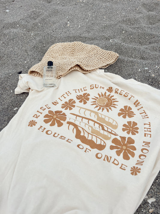 Rise With The Sun T-shirts (Ivory)