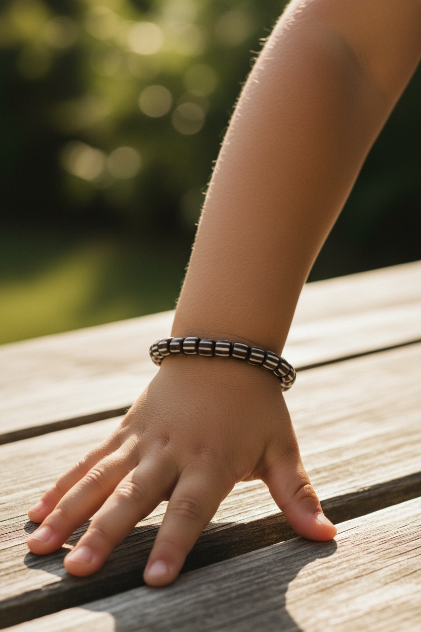 Brown Stripe Bracelet